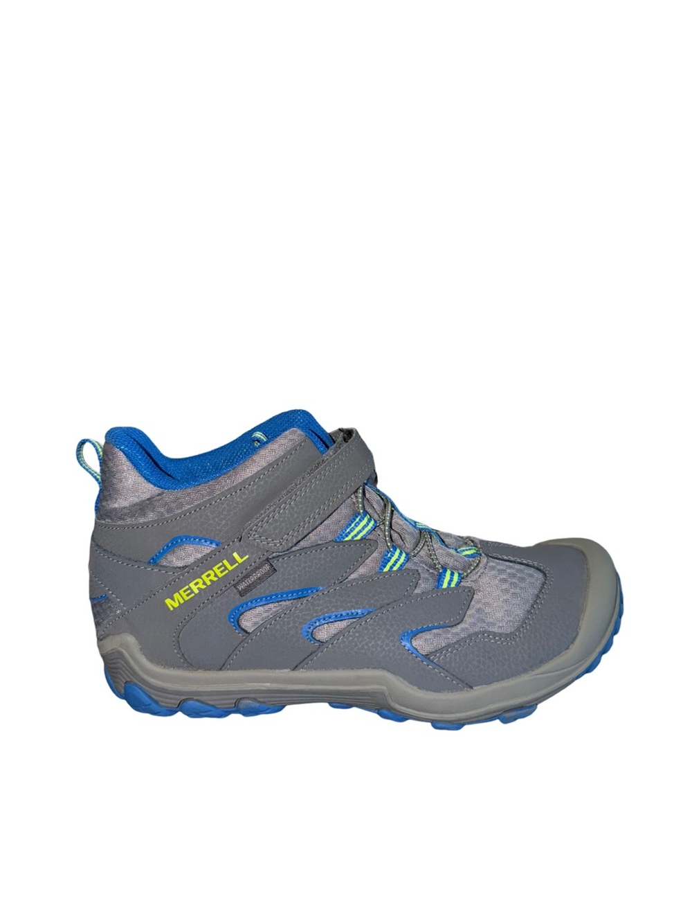 Merrell mens size 7 Gray & Blue Hiking Shoe